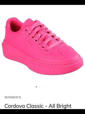 Skechers Cordova Classic All Bright Women's Sneaker - Hot Pink